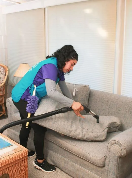 Sofa vacuuming